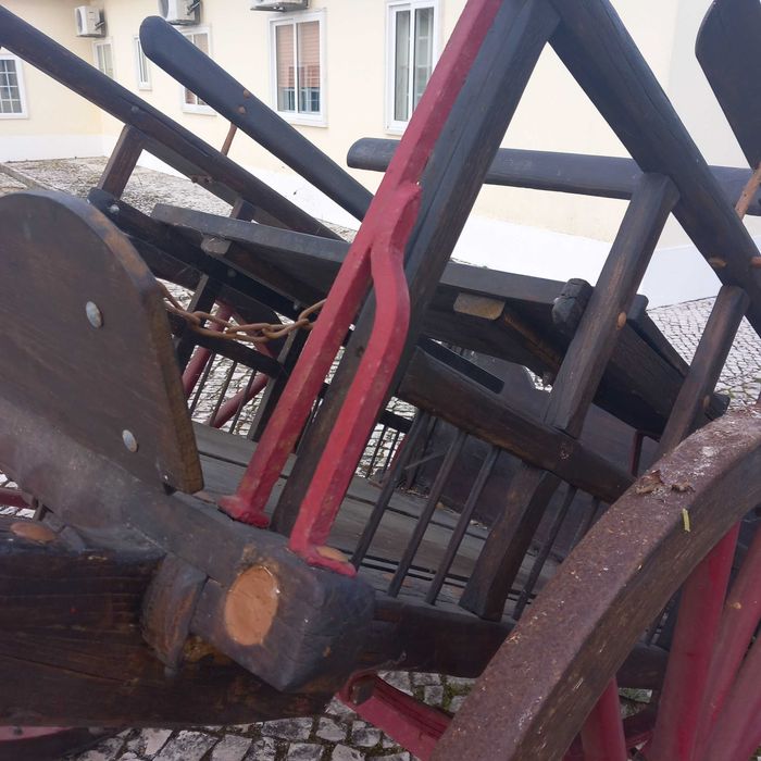 Carroça algarvia antiga completamente restaurada!!!