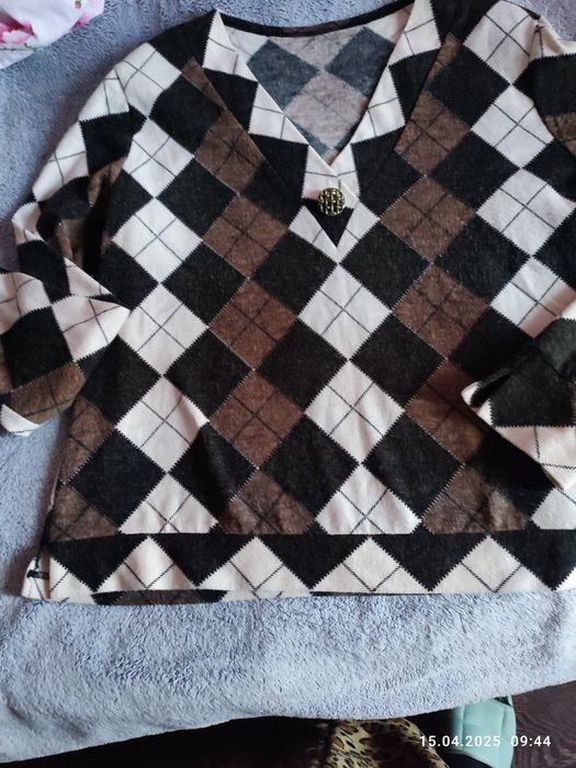 Свитер теплый р.54