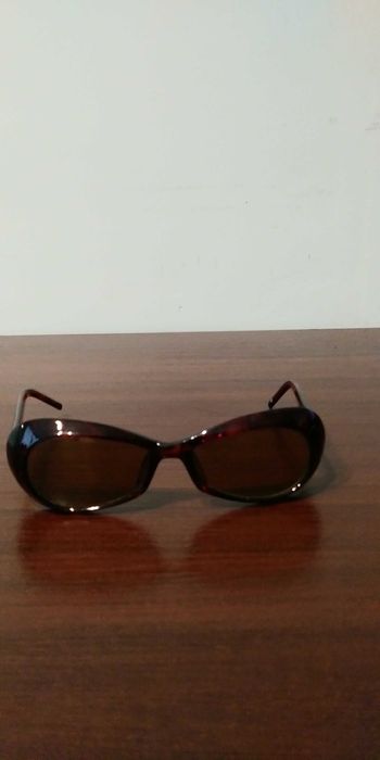 okulary przeciwsłoneczne CE brązowe szkła