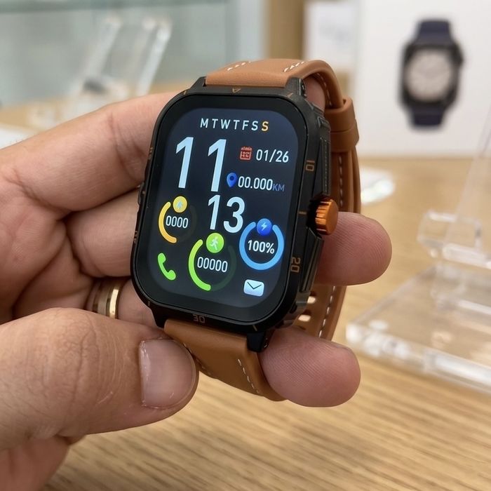 Smartwatch para Android e iOS - Chamadas, notificações e comandos de voz