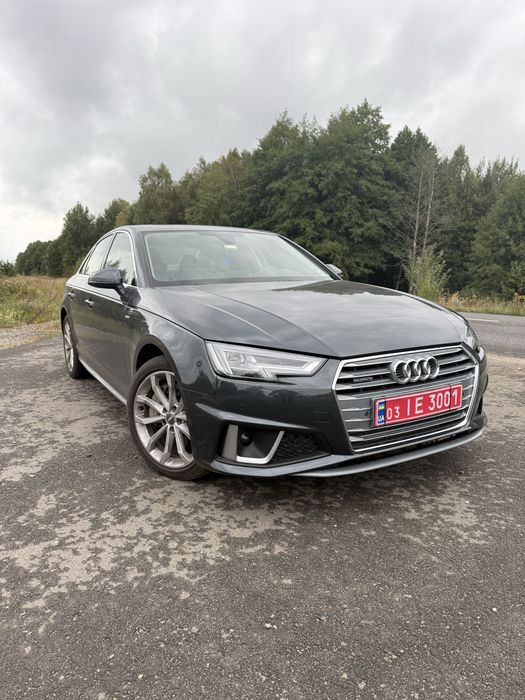 AUDI A4 B9 quattro S line 2018 p 55 т км