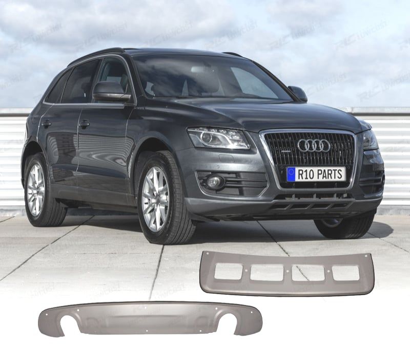 SPOILER FRONTAL E DIFUSOR TRASEIRO PARA-CHOQUES AUDI Q5 08-13