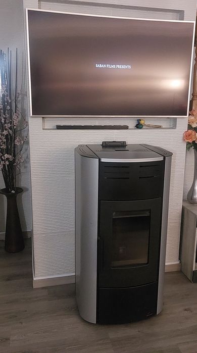 Salamandra pellets aquecimento central da Extraflame