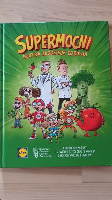 Książka Supermocni kontra złodzieje zdrowia , nowa