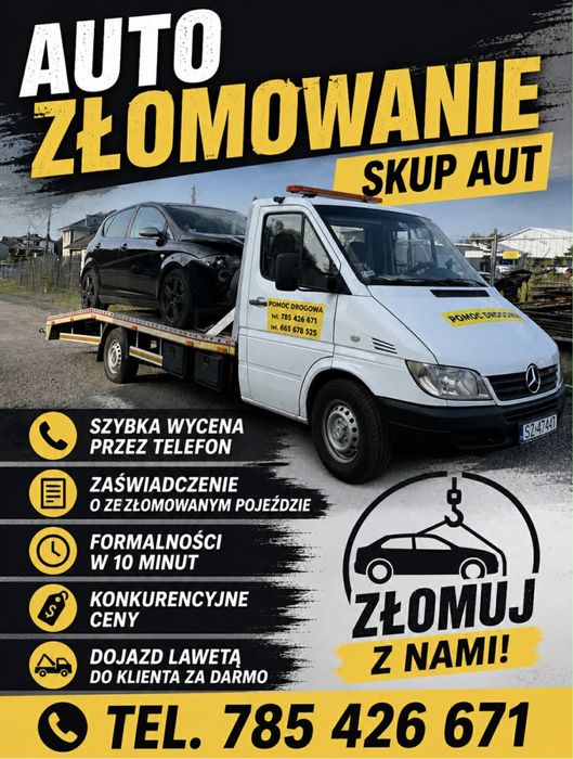 Auto złomowanie skup samochodow złomowanie samochodow skup pojazdow