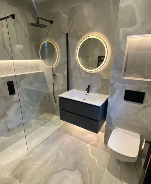 Душова кабіна,  перегородка