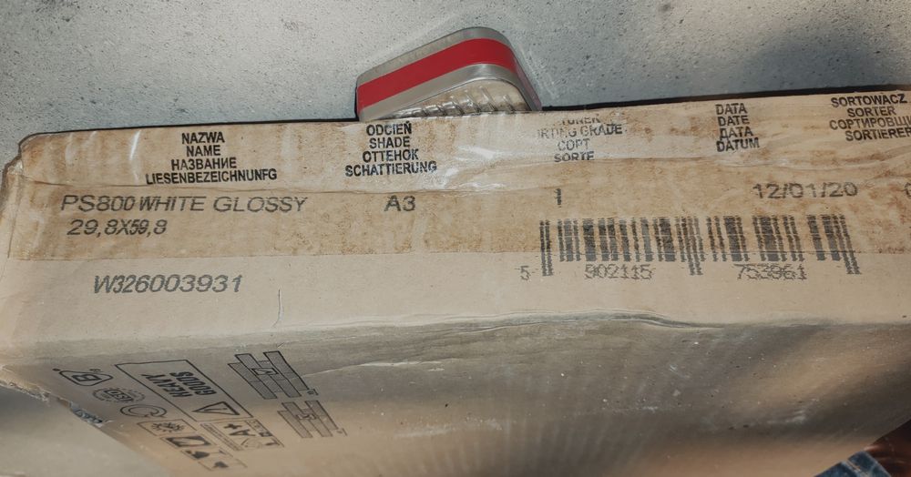 Cersanit PS800 Glossy White