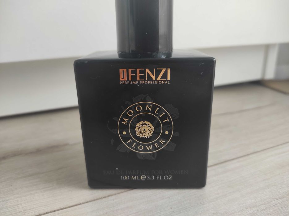 Luksusowe!trwałe JFenzi Moonlit Flower w tonacji zapach Bułgarii Jaśmin Noir