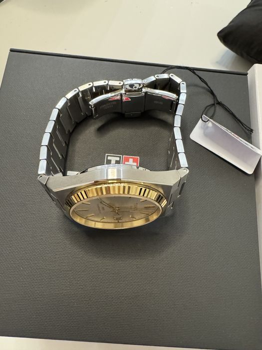 Złoty Tissot prx 80 Powermatic