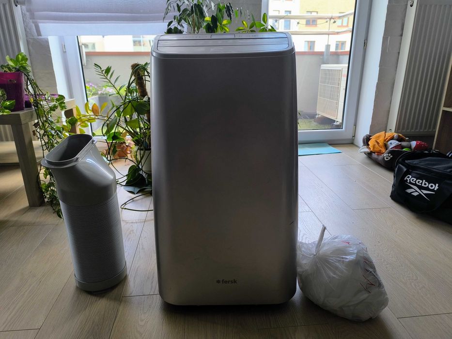 Fersk Vind 2 WiFi HEPA Silver - klimatyzator przenośny 5w1