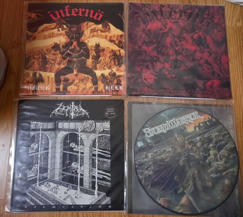 Discos Vinil LPs Heavy Speed Thrash Meal