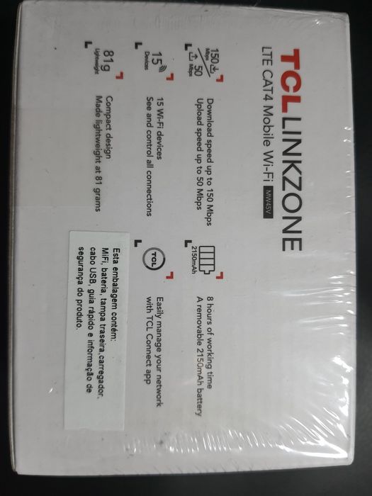 Hotspot/Router Móvel TLC Novo Selad em Caixa, Desblquead Apenas 39.99€63824735013123121