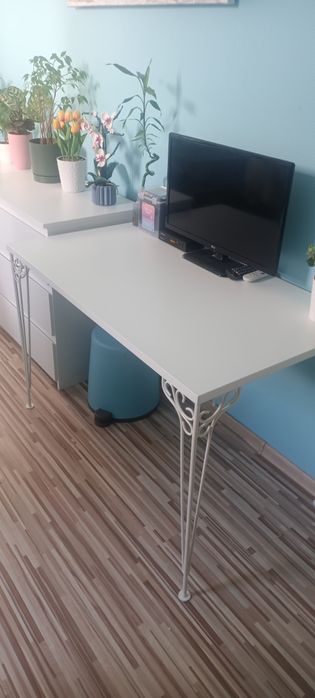 Biurko Ikea białe