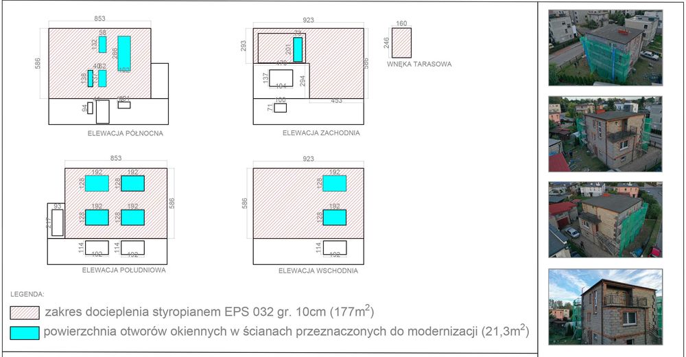Pomiary budynku 3D