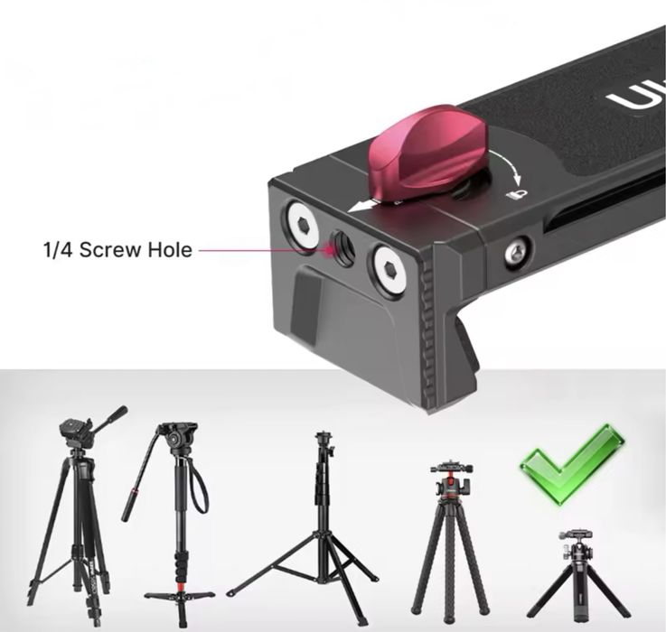 Ulanzi U-pad Ill металеве кріплення для планшету тримач, телефону, 1/4