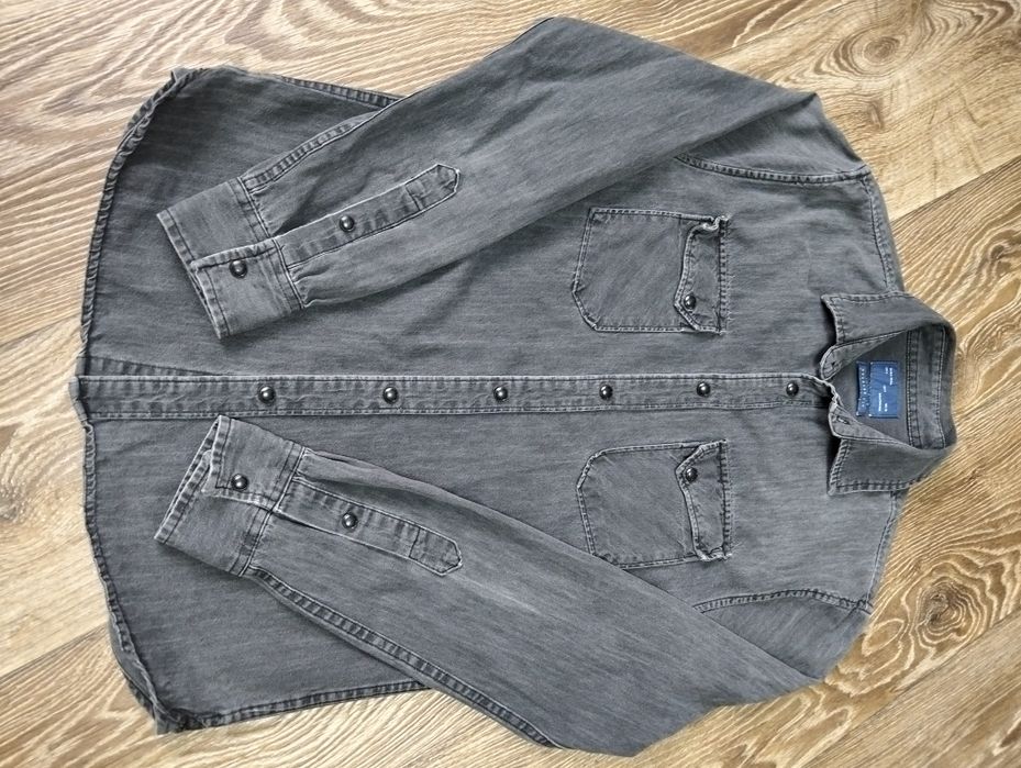 Джинсова рубашка для підлітка