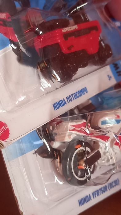 Conjunto 2 honda's  hot wheels