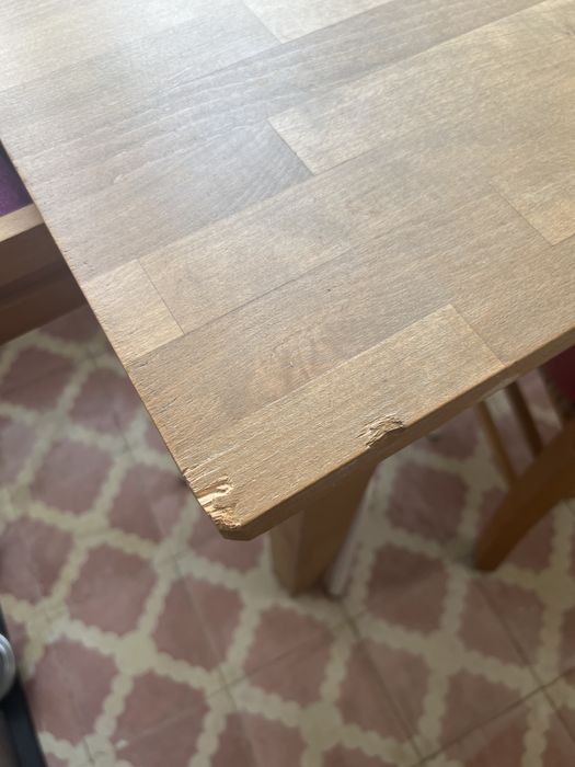 Mesa em madeira macisa Area Sore