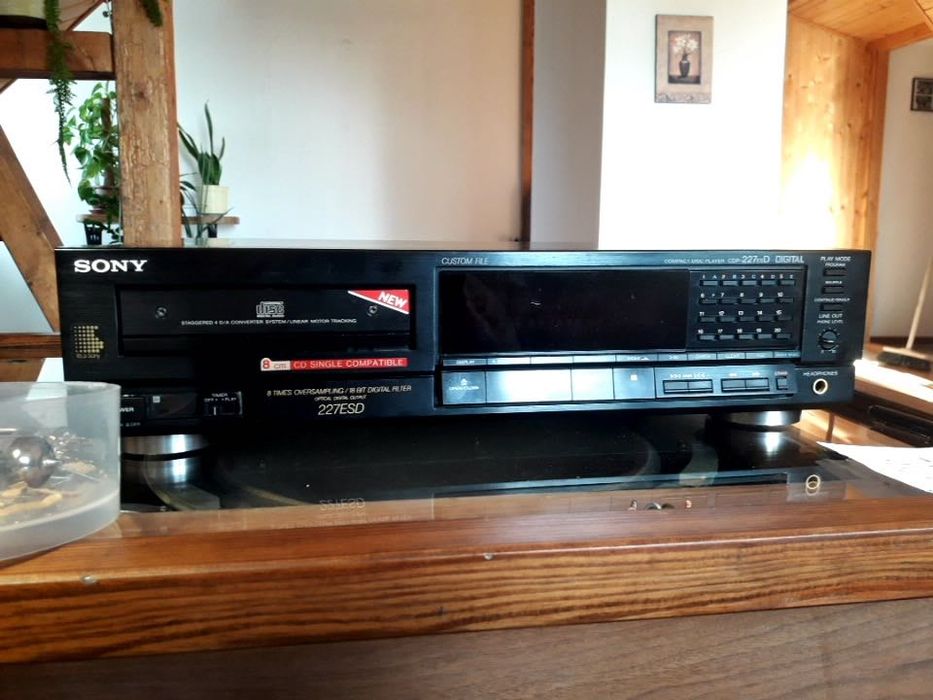 CD Sony CDP227 ESD Lampowy