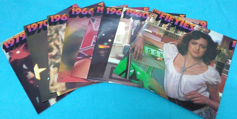 Caixa vinil Popular Music's Golden Hit Parade - excelente estado