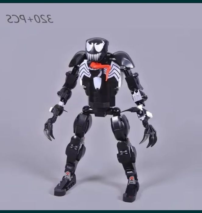 Venom Marvel klocki figurka superbohatera