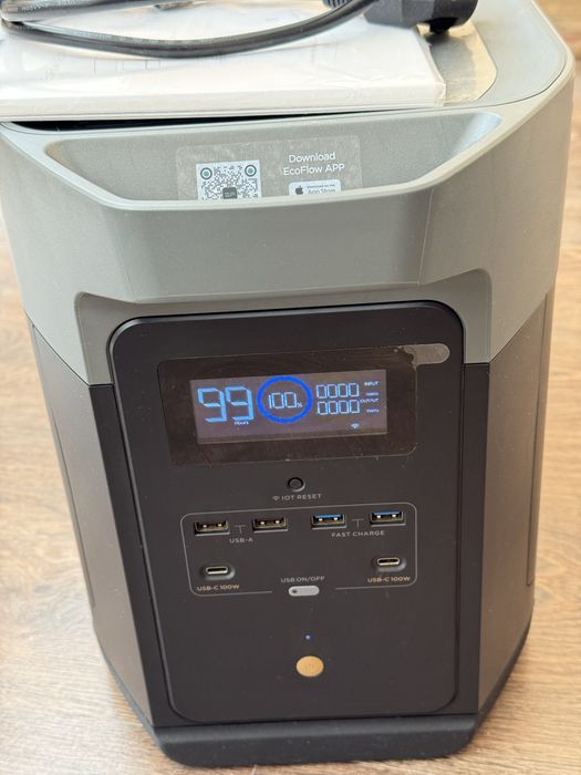 Зарядна станція EcoFlow Delta Max EU 1600wh 2400/4600W