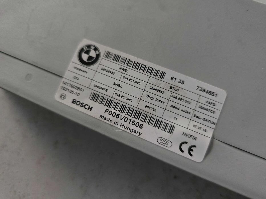 Modulo Unidade mala BMW Serie 5 F11 (2010 a 2017)