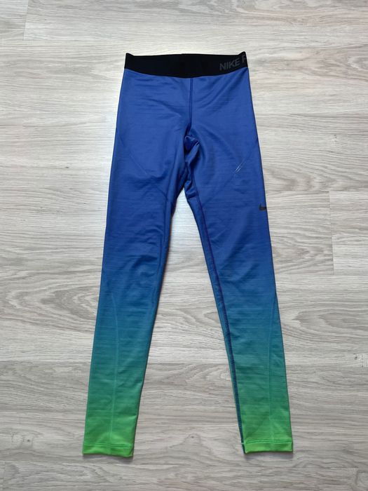 Spodnie legginsy getry Nike Pro Hyperwarm Fade Tight rozmiar S