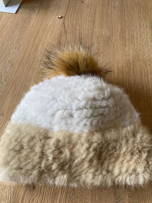 Ochnik Czapka damska  z królika z jenotem