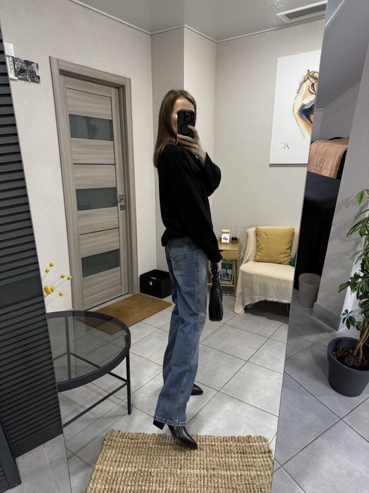 Джинси ZARA straight fit 34,36,38  оригінал