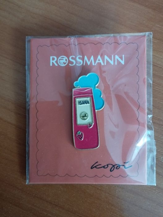 Pin przypinka Rossman