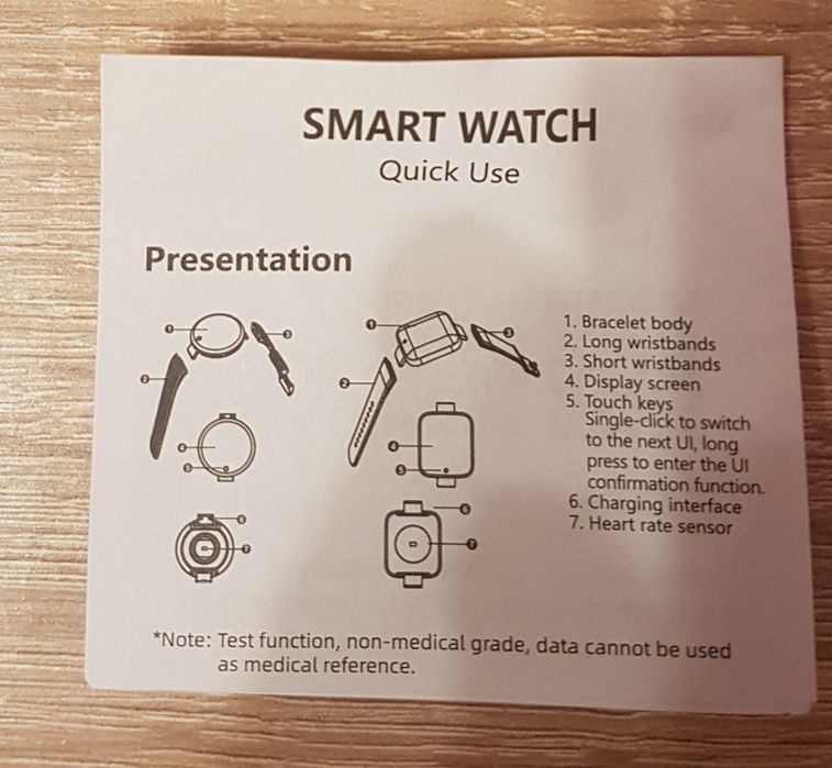 Zegarek Smartwach Nowy .