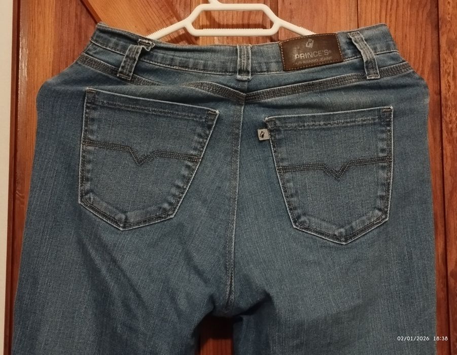 Calças de ganga mulher elásticas tam 34