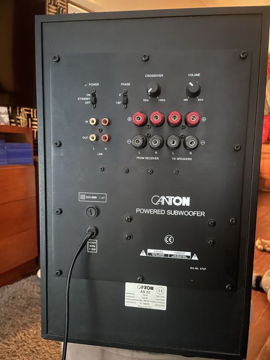 Subwoofer Canton as22