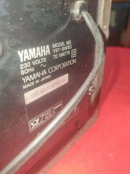 skrzynia basowa aktywna yamaha yst sw 50 70wat