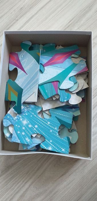 Duże puzzle Kraina Lodu
