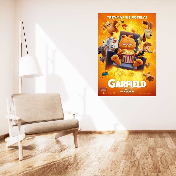 Plakat filmowy "Garfield" 68 x 98 cm