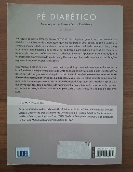 PÉ DIABÉTICO - Manual para a Prevenção da Catástrofe  e Pé Diabético