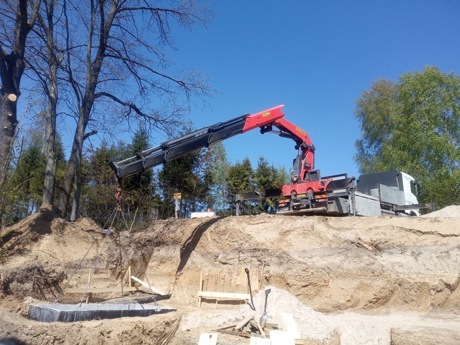 SZAMBA BETONOWE zbiorniki deszczówka przyłącza kompleksowo odwodnienia