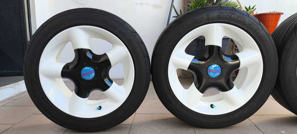 jantes fondmetal R15 com furaçao 4x108