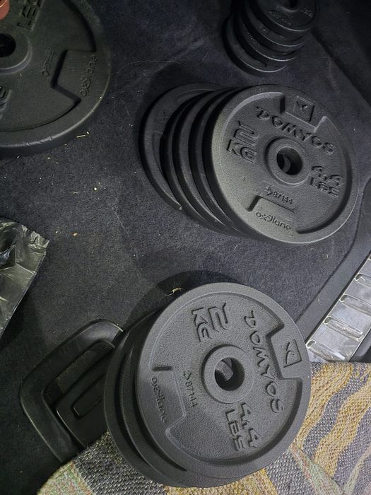 Material musculação Decathlon