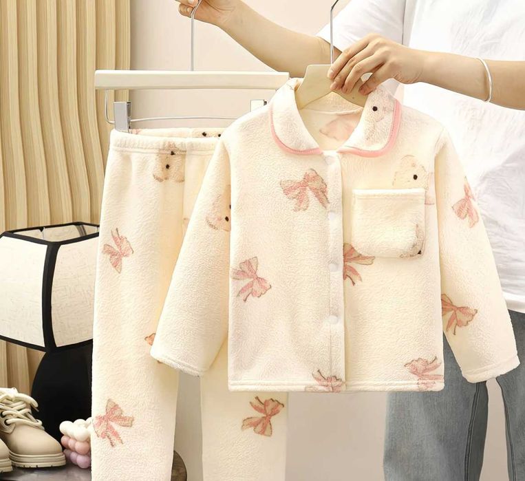 Супер теплі флісові піжами ріст від 110 до 150 см