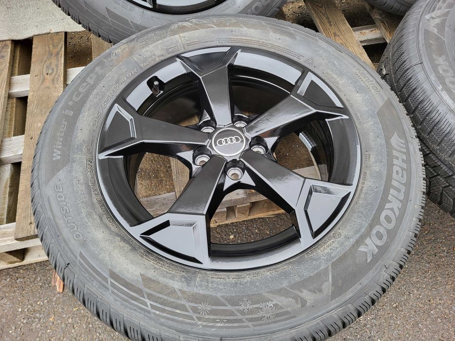 [K418] Koła zimowe 17 Cali 5x112 Hankook 215/65/17 Audi Q3 22r