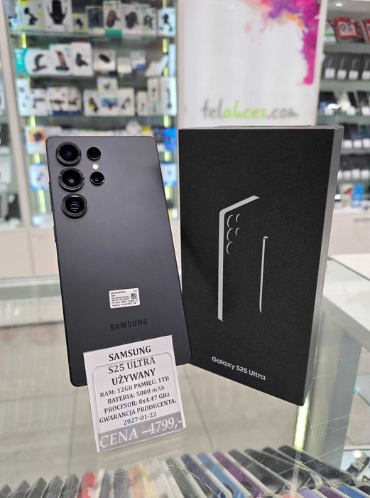 Samsung S25 Ultra 1TB GWARANCJA! Telakces Felicity *Raty 0%