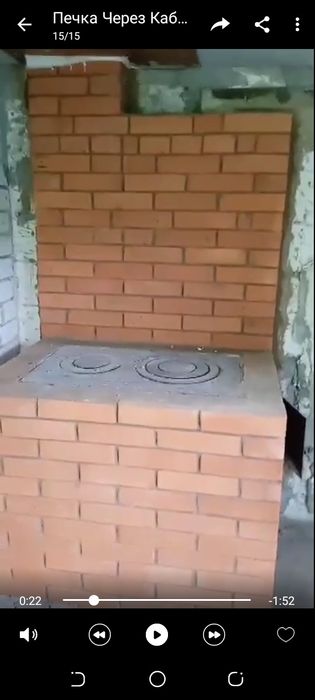 кладка печей,топок,ремонт топок