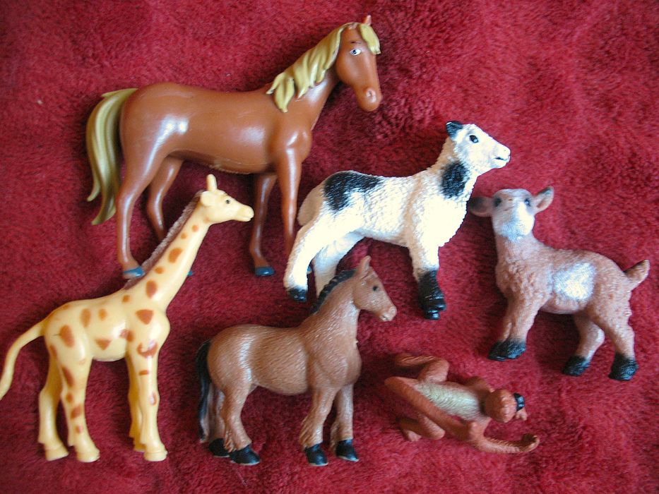 Zwierzęta - Schleich  i inne marki - 6 Figurek