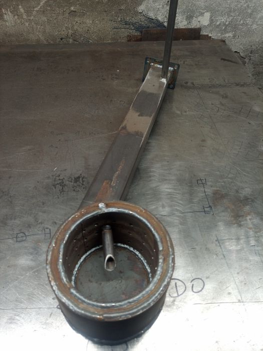 Palnik na przepracowany olej