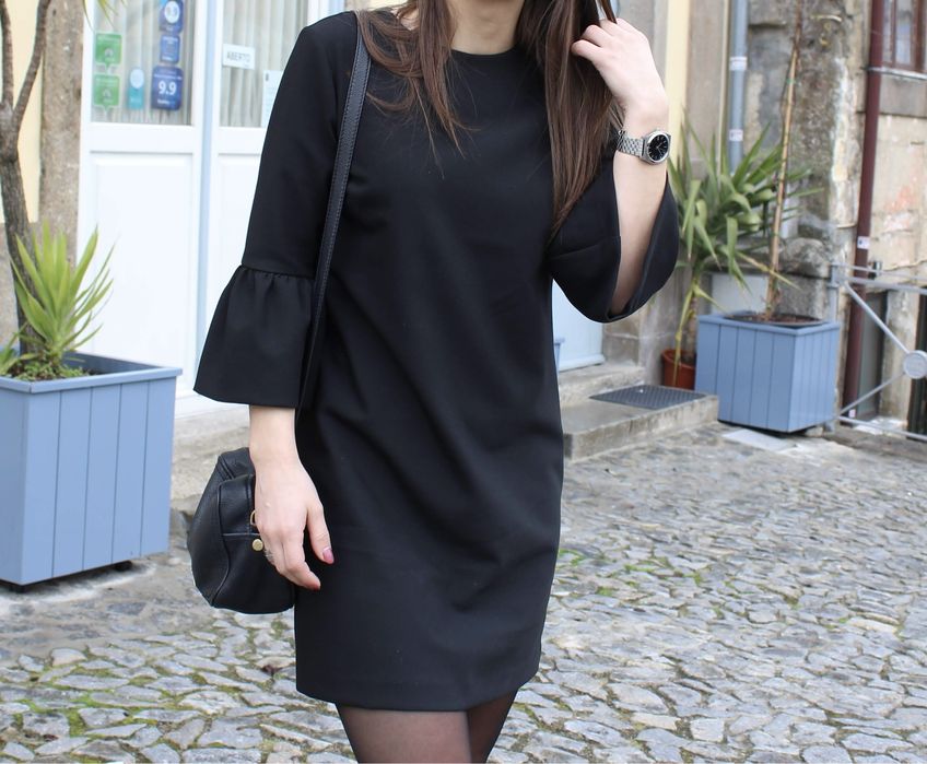 Vestido preto Zara