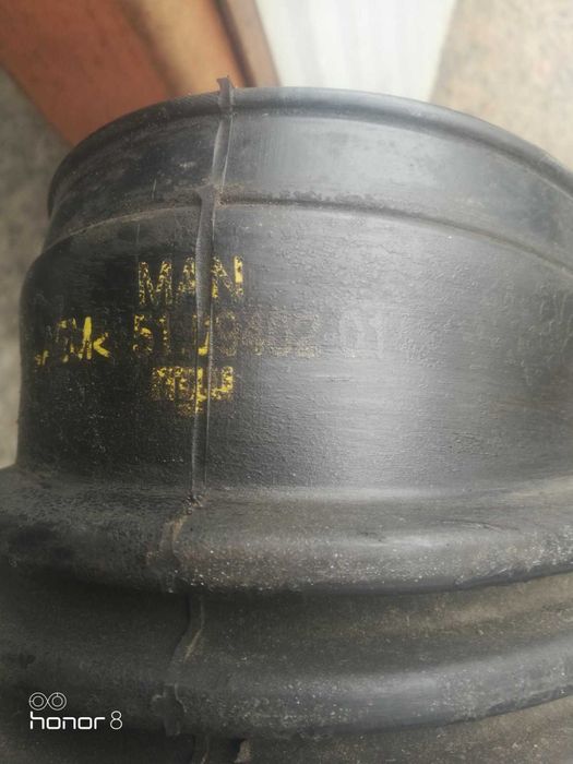 Патрубок турбіни всмоктуючий, 51094020142 подача повітря MAN TGL