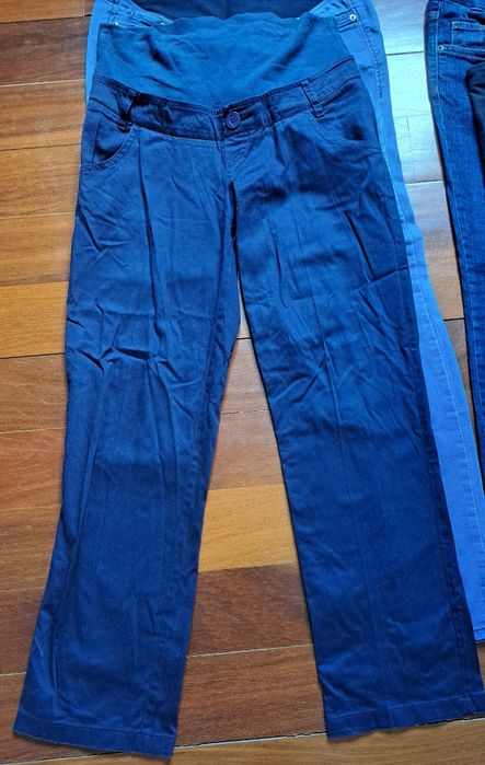 Calças e jardineiras para grávida/ gravidez